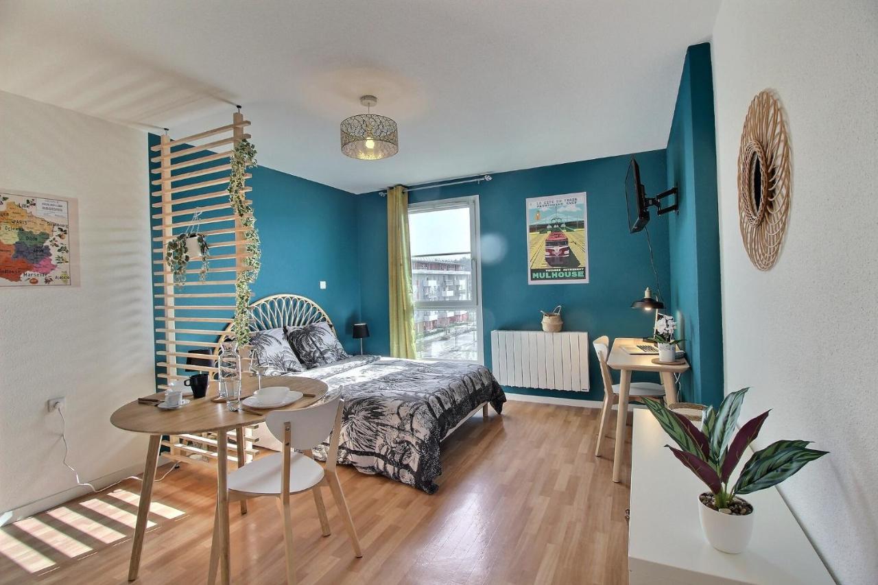 # Bien Dormir A Mulhouse # L'Oceanic # Centre Ville # Cosy # Luaran gambar